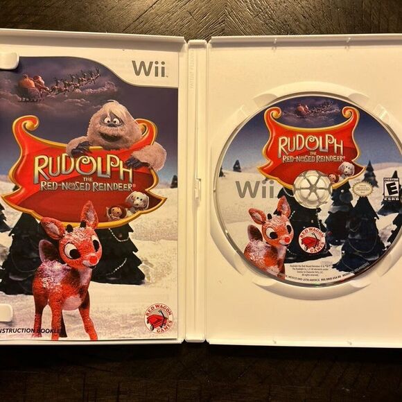 Rudolph the Red-Nosed Reindeer for Nintendo Wii CIB - Picture 2 of 2
